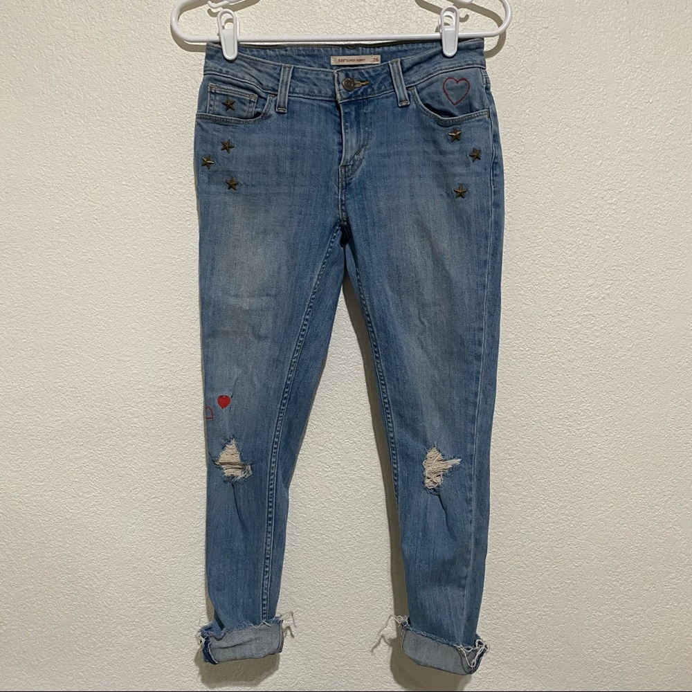 Super skinny Levi’s jeans SZ 26